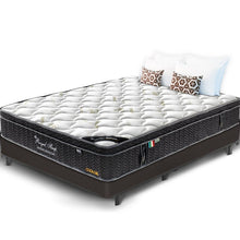 Load image into Gallery viewer, Double Mattress Euro Top 9 Zone Pocket Spring Cool Gel Bamboo
